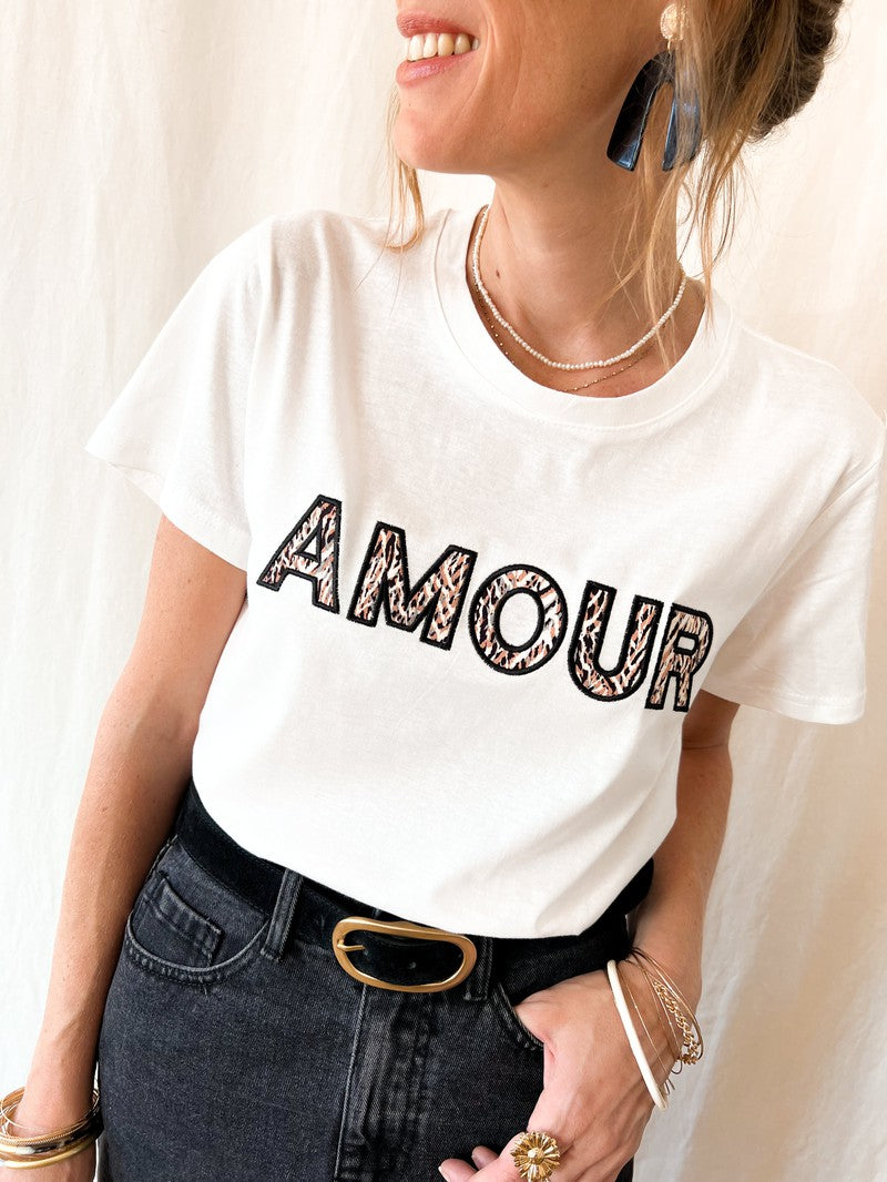 T-Shirt "Amour" Léo