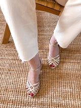 Talons "Faustine" Brides or